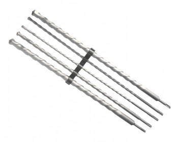 5pc x 600mm Masonry SDS Drill Set (10mm-25mm) 